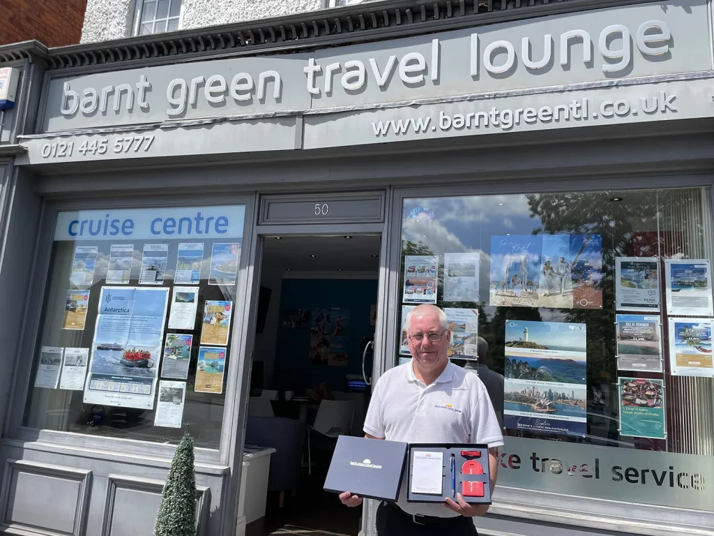 Barnt Green Travel Lounge – Travel Documents Presentation Box with Mike Allsopp
