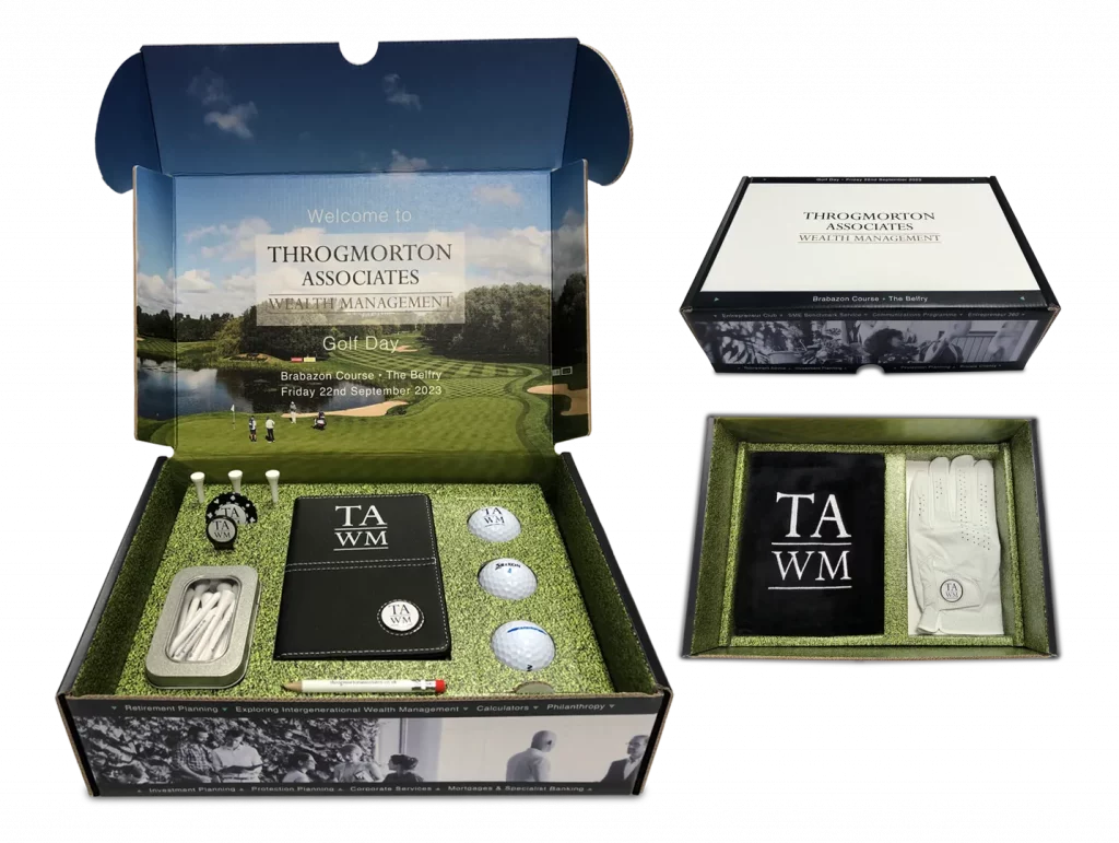 Throgmorton Associates Wealth Management – Golf Day Presentation Box
